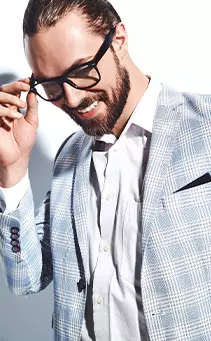 Man Reading Glasses