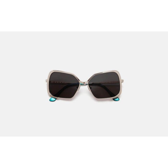 MARNI Unila Valley Silver Teal PO6