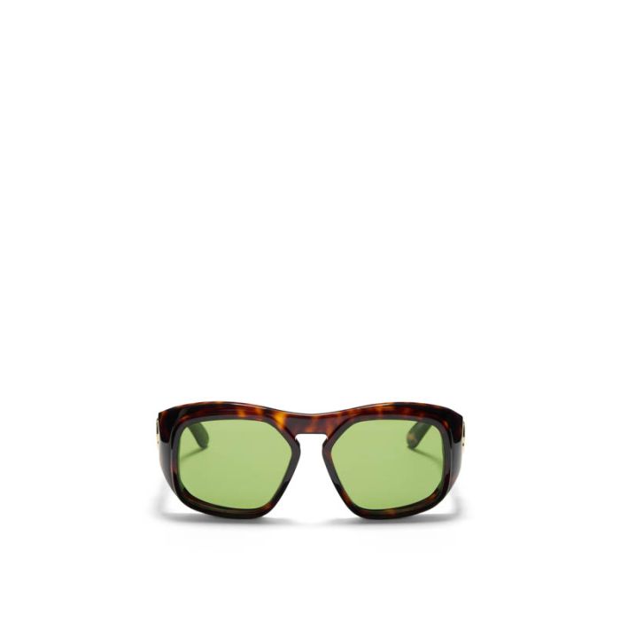 VALENTINO 長方形フレムサンクラス VLS111A580 0 Valentino V-SEI VLS 111B Gold Metal Rectangle Sunglasses - US