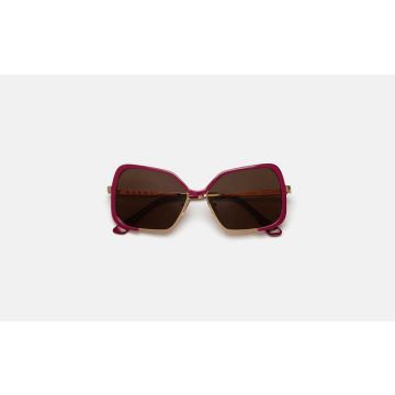 MARNI Unila Valley Burgundy Gold U25