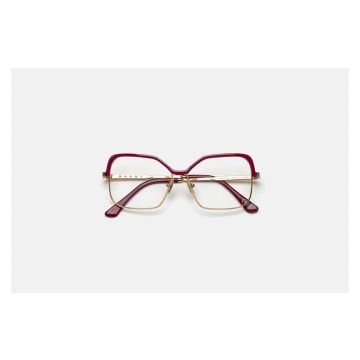 MARNI Unila Valley Optical Burgundy Gold E8S